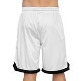 PokeShan | Ninetails | Basketball Rib Shorts (AOP) - Black Print