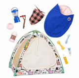 Our Generation Camping Tails Pet Tent Accessory Set for 18