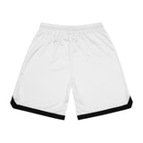 PokeShan | Ninetails | Basketball Rib Shorts (AOP)  - Light Blue Print